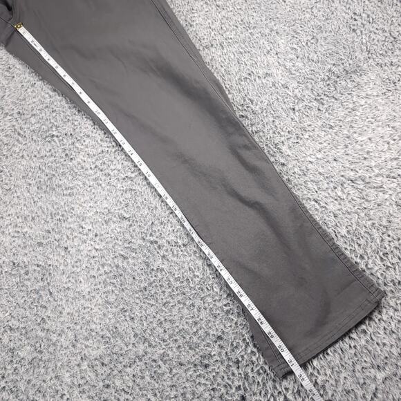 Weatherproof Vintage Jeans Men 32x32 Gray Carpenter Chore Work Stretch Casual - Picture 7 of 9